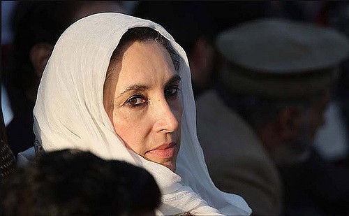 Benazir Bhutto, former prime minister of Pakistan, attended an election rally in support of her passion for human rights in Rawalpindi on December 27, 2007, moments before her assassination. 