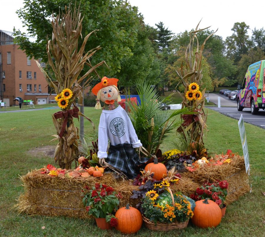  Campus was decked out to welcome attendees at Angel Fest.  Photo by: Claire Price
