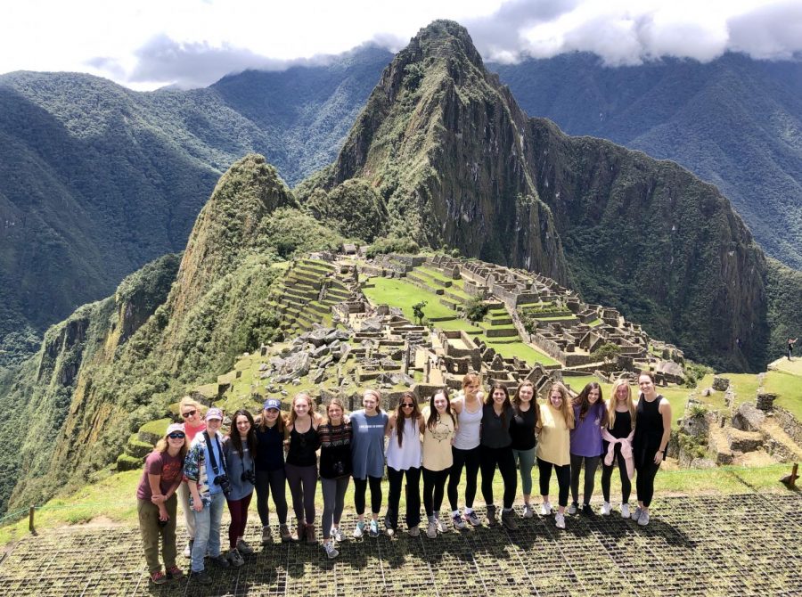 The angels after climbing up Machu Picchu!