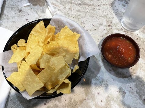 The chips and salsa from Carretas.