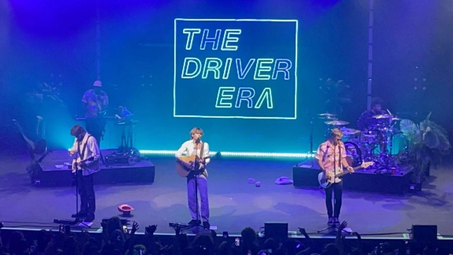 The Driver Era performing on stage on September 2, 2022