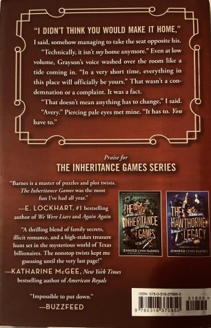 Unfolding the Mysteries of The Final Gambit by Jennifer Lynn Barnes: A Book Review – The Voice