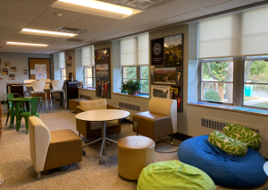 The college advising space where many college reps meet with SJA students.