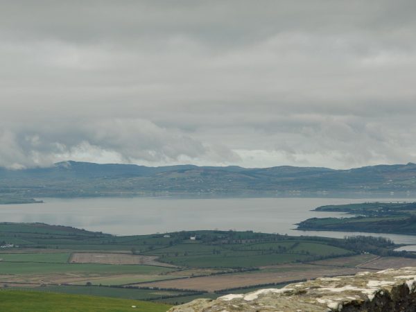Scenic photo of the mountains in Ireland during a St. Joe trip.